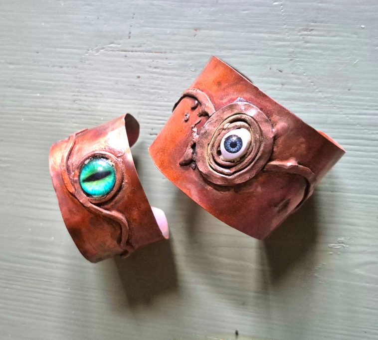 Bracelets with 'eyes'