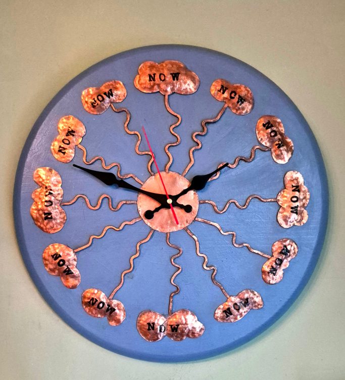 Buddhist 'NOW' clock