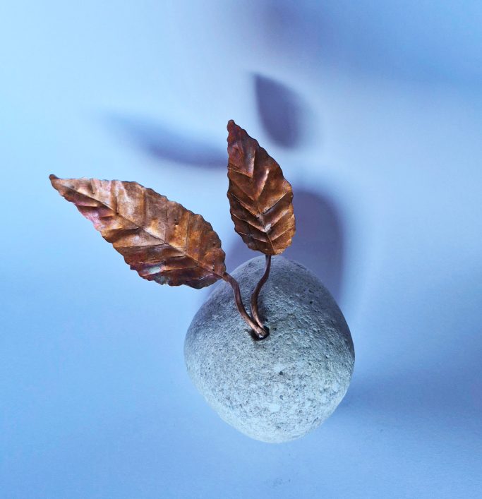 Pebble paper weight or ornament